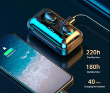 Charger l'image dans la galerie, TWS Bluetooth 5.0 Earphones 2200mAh Charging Box Wireless Headphone 9D Stereo Sports Waterproof Earbuds Headsets With Microphone
